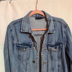AC/DC Blue Denim Jacket, Size M, Never Worn, MAKE AN OFFER!!!